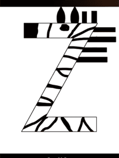 Make this easy zebra letter Z craft for preschool. Use this free printable template to make your own zebra.