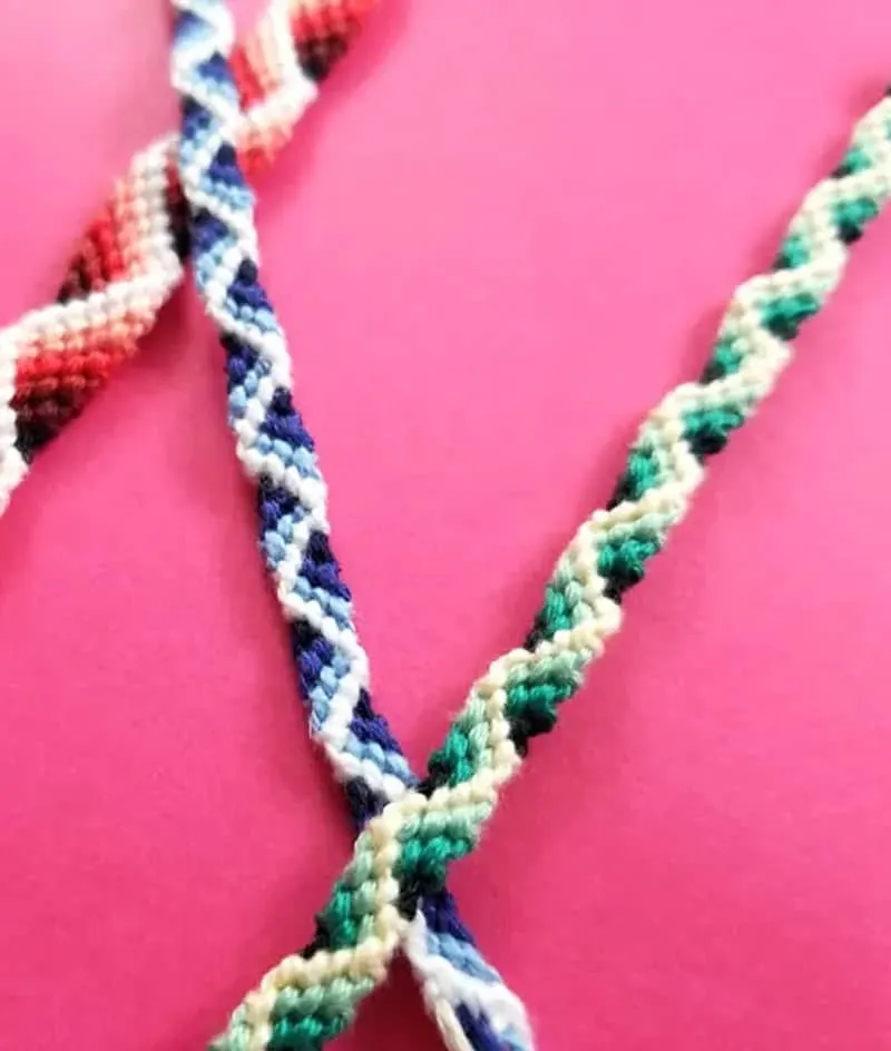 Kids Craft: Rainbow Friendship Bracelets | My Poppet Makes