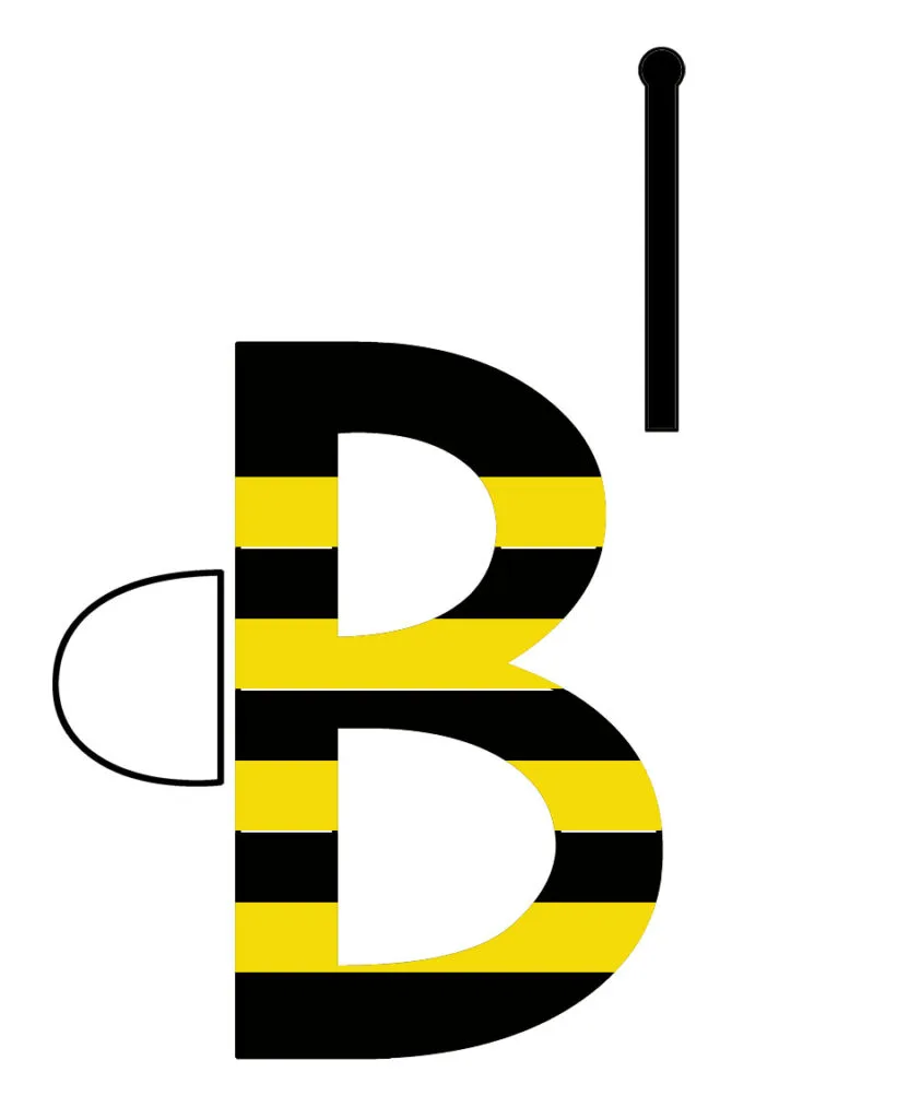 Try this easy letter B bee craft for preschool. You can just color, cut, and glue the printable template.