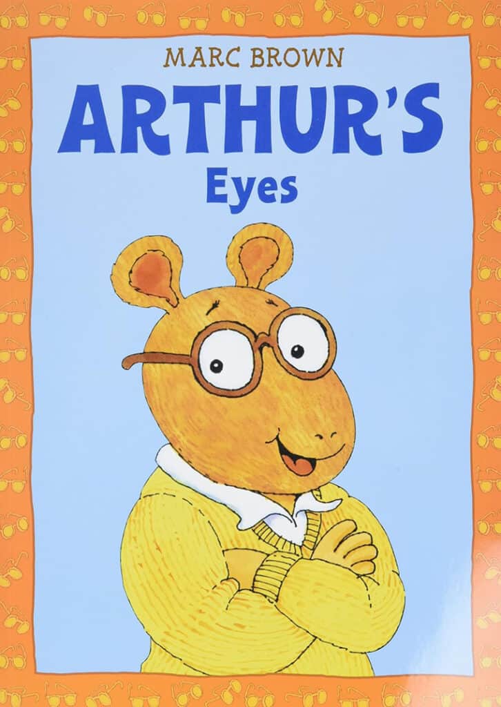 Arthur's Eyes book for the letter A reading list