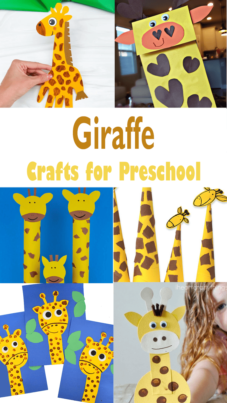 15 Fun and Easy Giraffe Crafts for Preschool A Crafty Life
