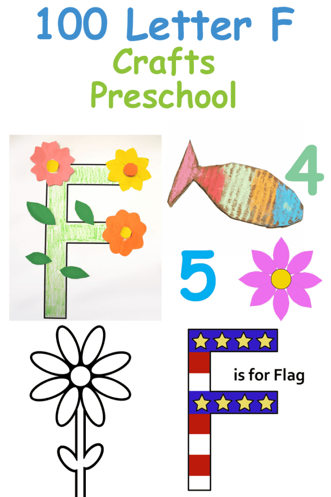 Try some of these fun and easy letter F crafts preschool. There are fish, flowers, foxes, and more.