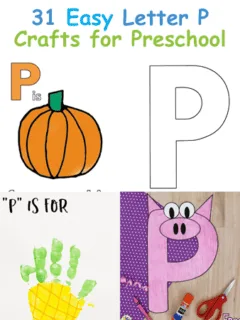 letter p crafts for preschool