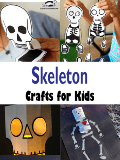 skeleton crafts for kids