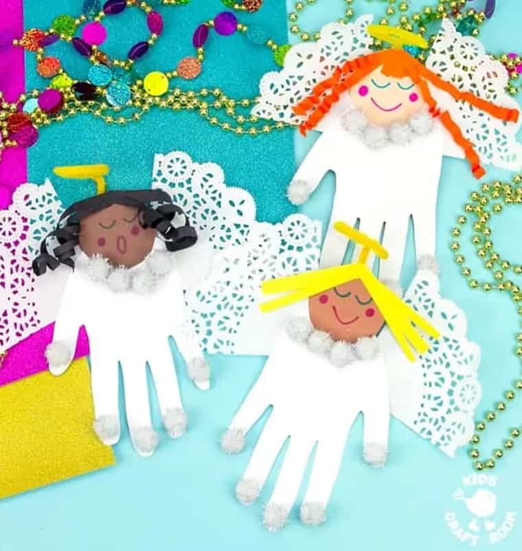 handprint angel craft