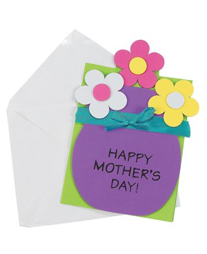 Mother's Day card craft for kids
