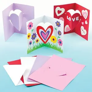 Pop-up Heart Card Craft for Mother's Day
