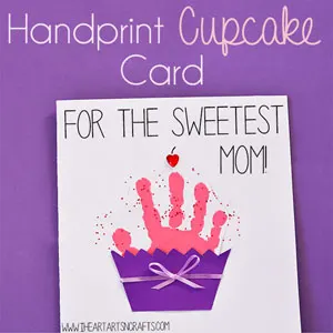 Mother's Day card craft for kids