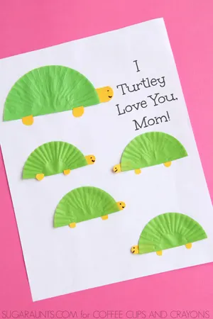 Mother's Day card craft for kids