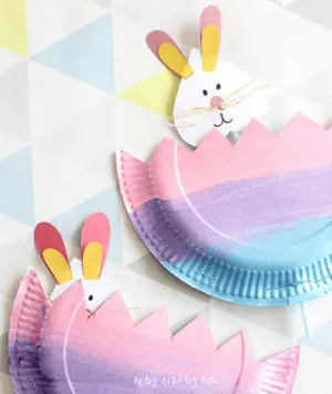 pop up bunny craft