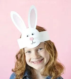 bunny headband craft