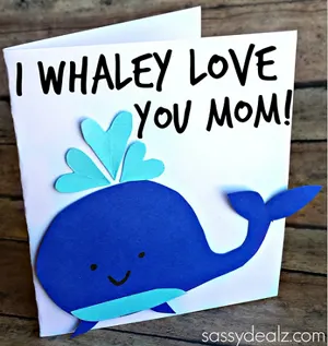 Mother's Day card craft for kids