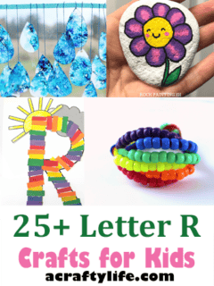 letter r arts and crafts for preschoolers