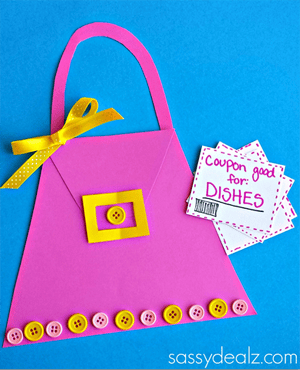 Mother's Day card craft for kids