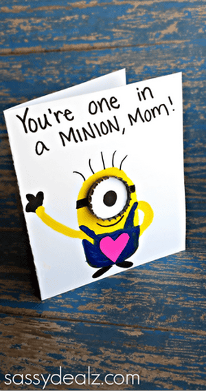 Mother's Day card craft for kids