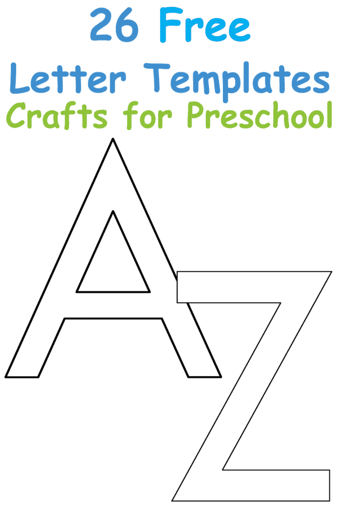 26 free letter alphabet templates