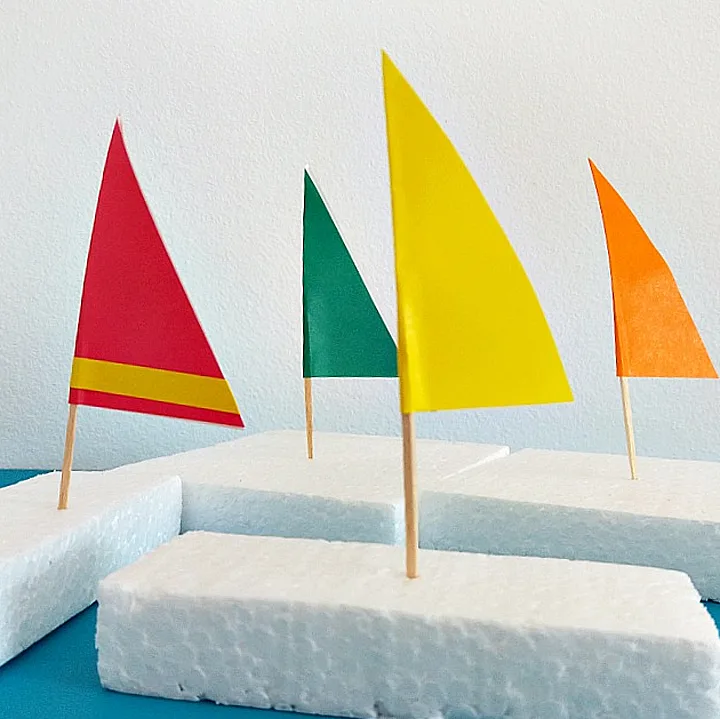 foam sailboat craft