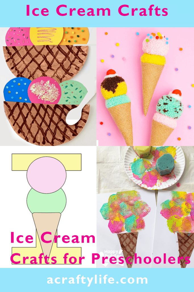 ice cream crafts for preschool